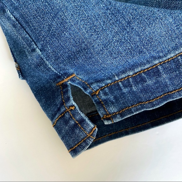 Free People blue denim halter romper overalls - Picture 10 of 16